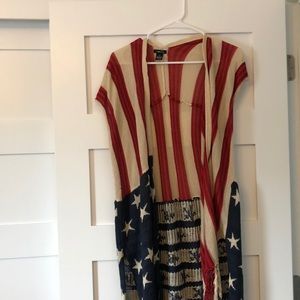 American flag kimono